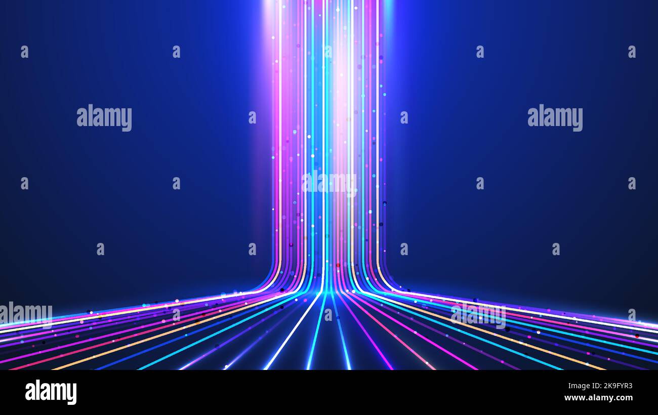 Futuristic AI technology dashboard with neon gradient — the NamanSoni free tools ecosystem